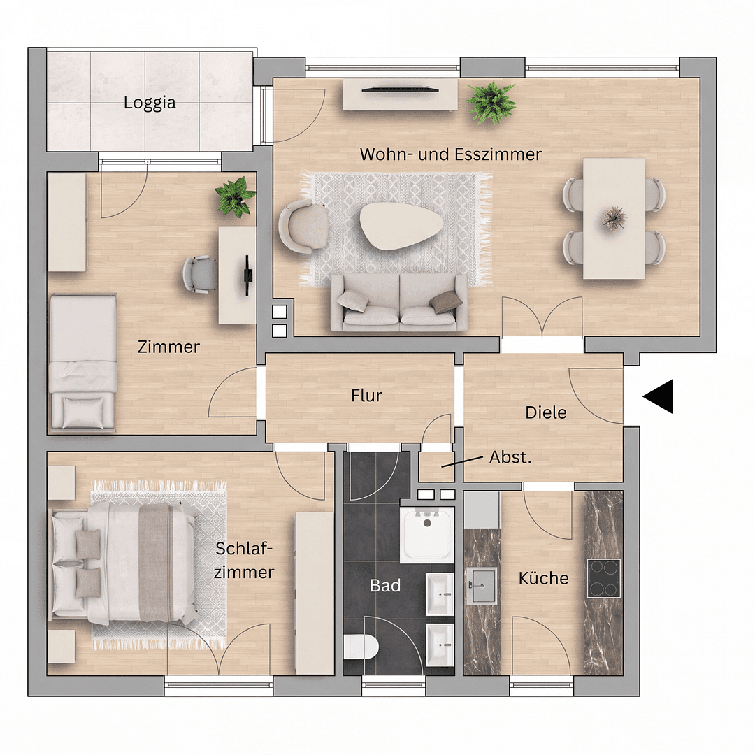 Prodej bytu 3+1 83 m², Idstein, Hessen Prodej bytu 3+1 83 m², Idstein, Hessen