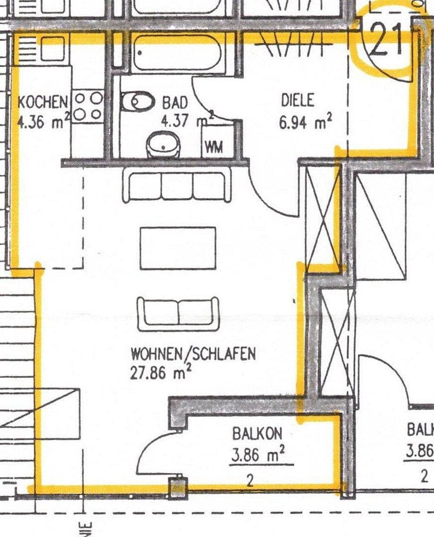 Prodej bytu 1+1 46 m², Austraße 38, Rust, Bádensko-Württembersko Prodej bytu 1+1 46 m², Austraße 38, Rust, Bádensko-Württembersko