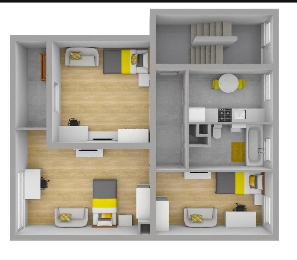 Pronájem bytu 3+1 72 m², Dresdener Straße 4, Bad Dürkheim, Porýní-Falc Pronájem bytu 3+1 72 m², Dresdener Straße 4, Bad Dürkheim, Porýní-Falc