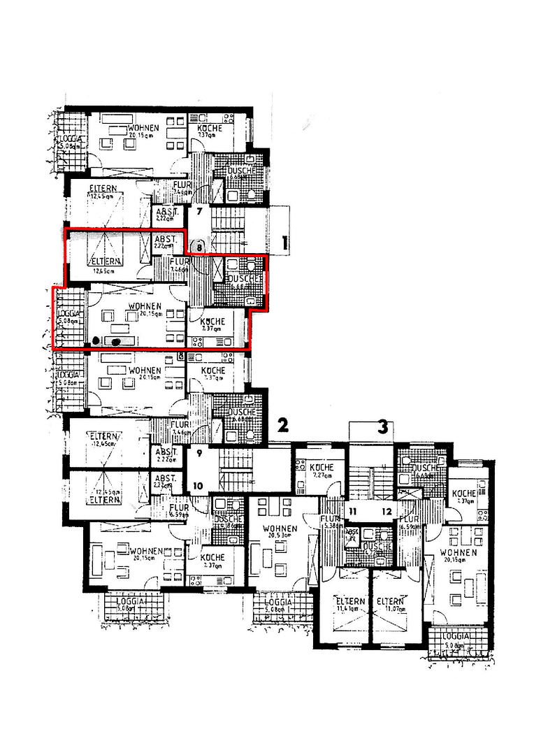 Prodej bytu 2+1 60 m², Angerstraße 19a, Holzminden, Dolní Sasko Prodej bytu 2+1 60 m², Angerstraße 19a, Holzminden, Dolní Sasko