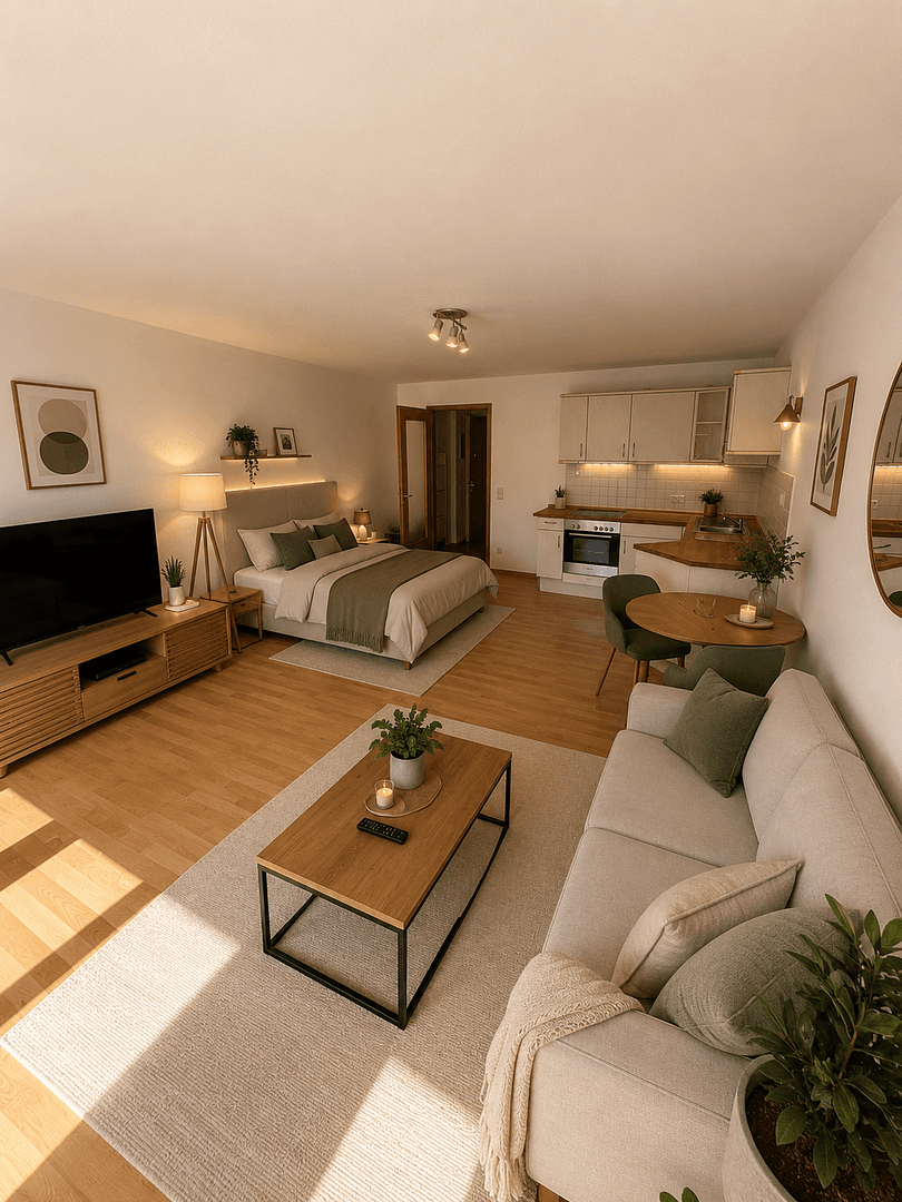 Pronájem bytu 1+1 38 m², Unterschleissheim, Bavorsko Pronájem bytu 1+1 38 m², Unterschleissheim, Bavorsko