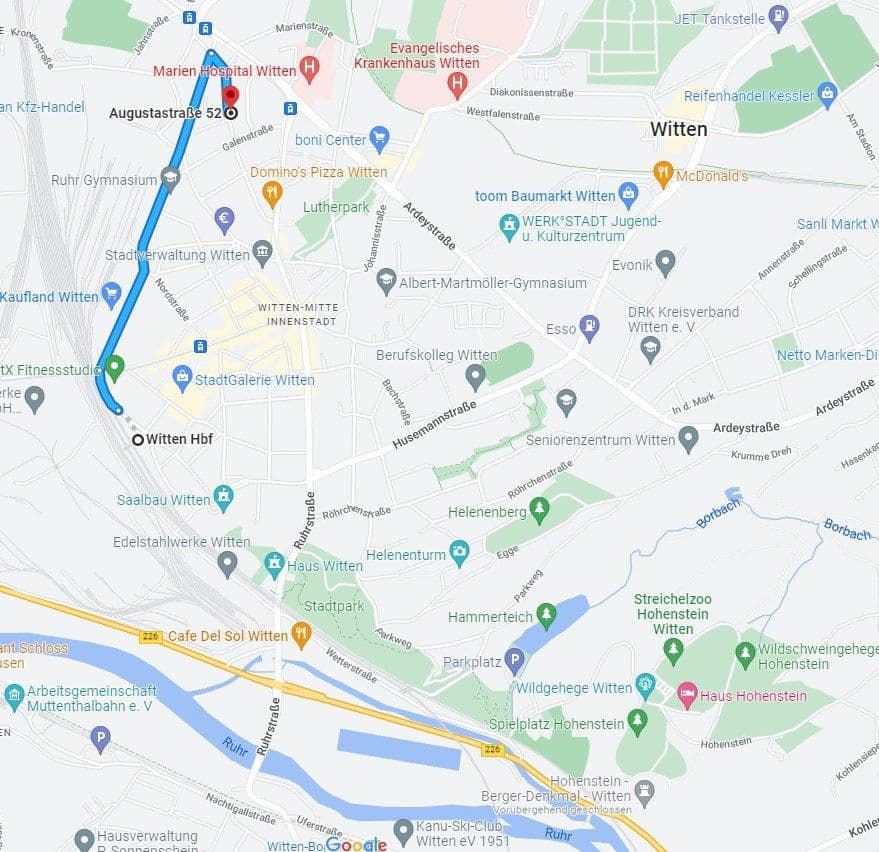 Pronájem bytu 2+kk 70 m², Witten, Severní Porýní-Vestfálsko Pronájem bytu 2+kk 70 m², Witten, Severní Porýní-Vestfálsko