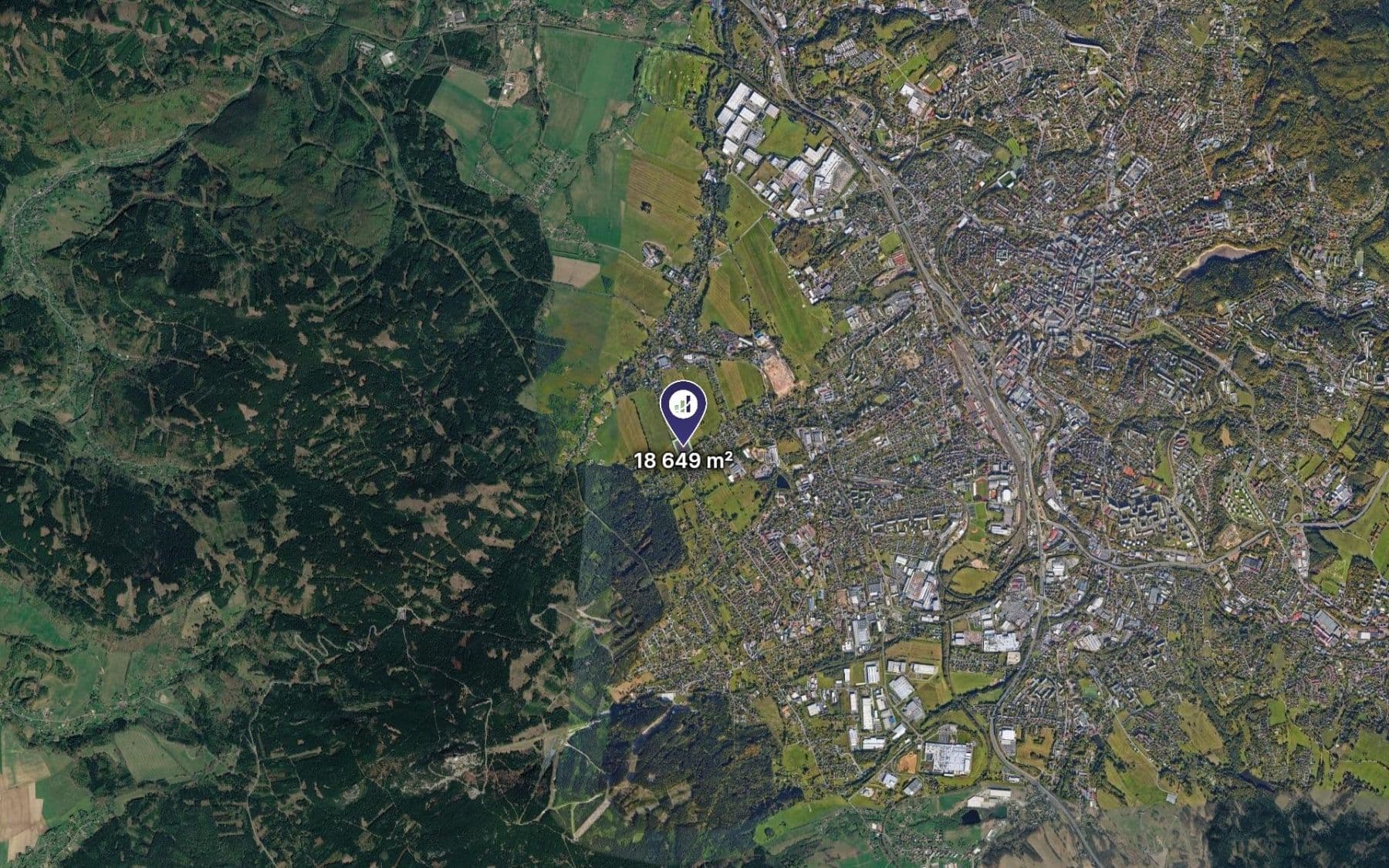 Prodej pozemku 18.649 m², Liberec, Liberecký kraj Prodej pozemku 18.649 m², Liberec, Liberecký kraj
