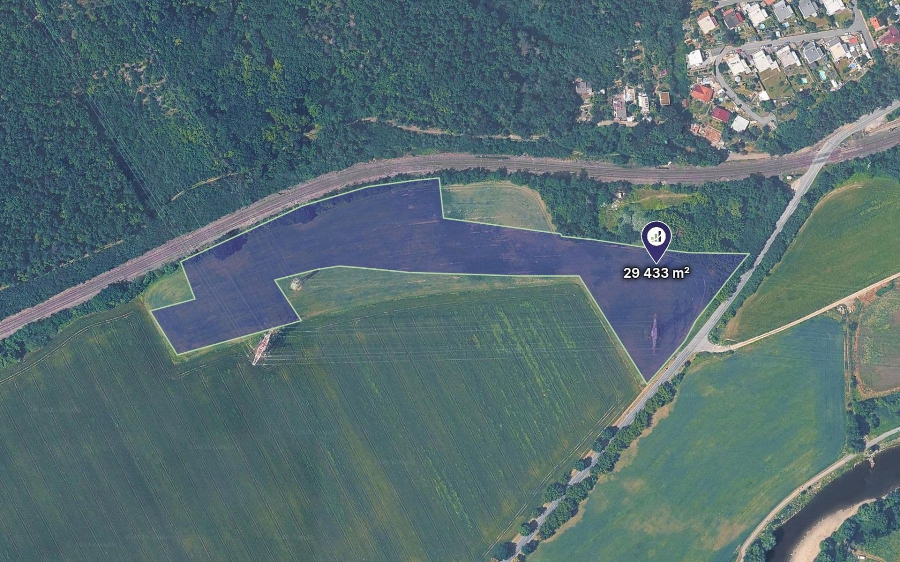 Prodej pozemku 29.433 m², Černošice, Středočeský kraj Prodej pozemku 29.433 m², Černošice, Středočeský kraj