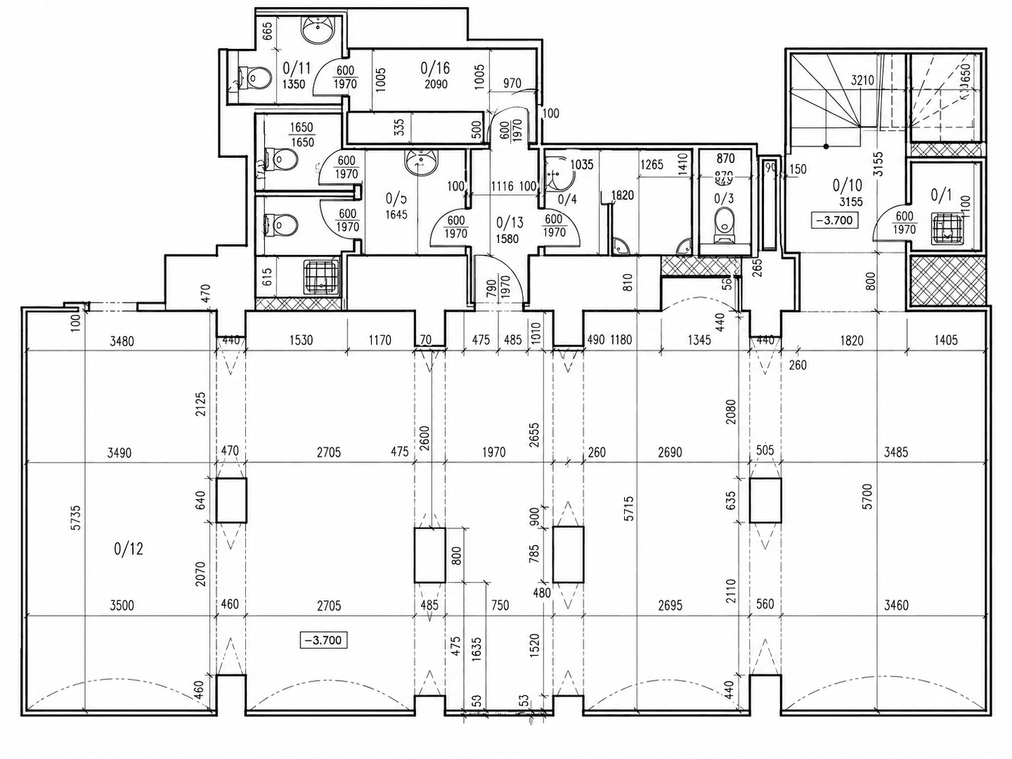 Pronájem nebytového prostoru 183 m², Křižíkova, Praha, Praha Pronájem nebytového prostoru 183 m², Křižíkova, Praha, Praha