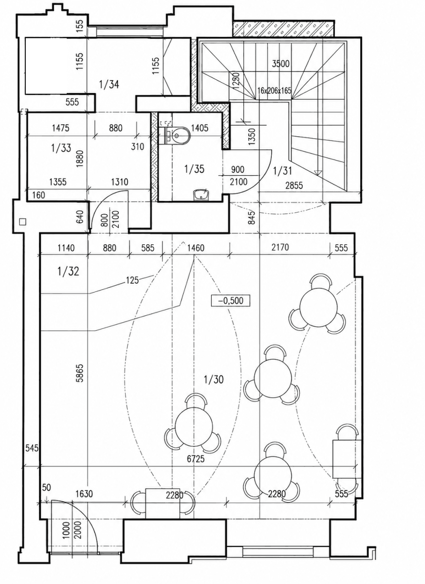 Pronájem nebytového prostoru 183 m², Křižíkova, Praha, Praha Pronájem nebytového prostoru 183 m², Křižíkova, Praha, Praha
