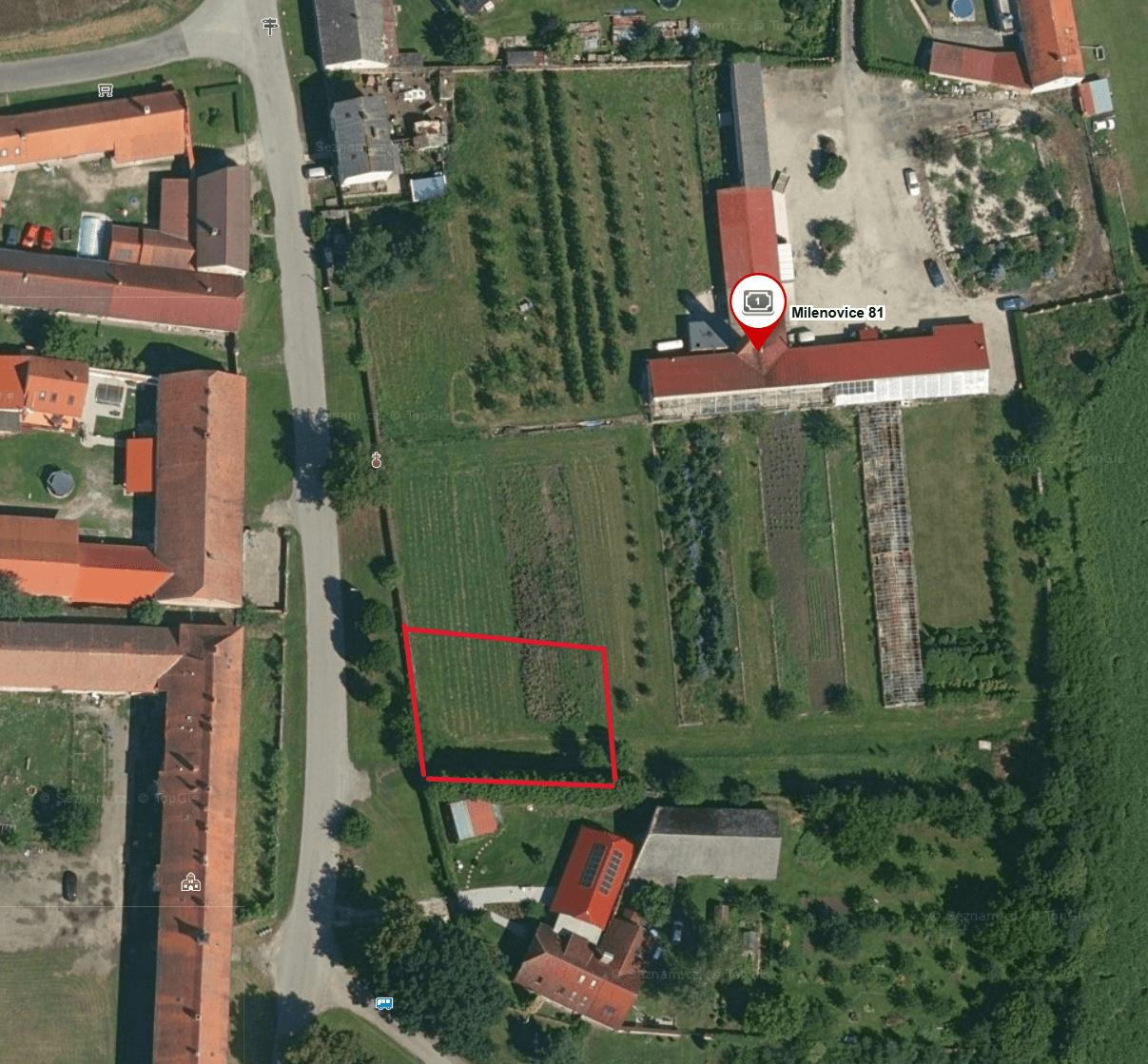 Prodej pozemku 840 m², Protivín, Jihočeský kraj Prodej pozemku 840 m², Protivín, Jihočeský kraj