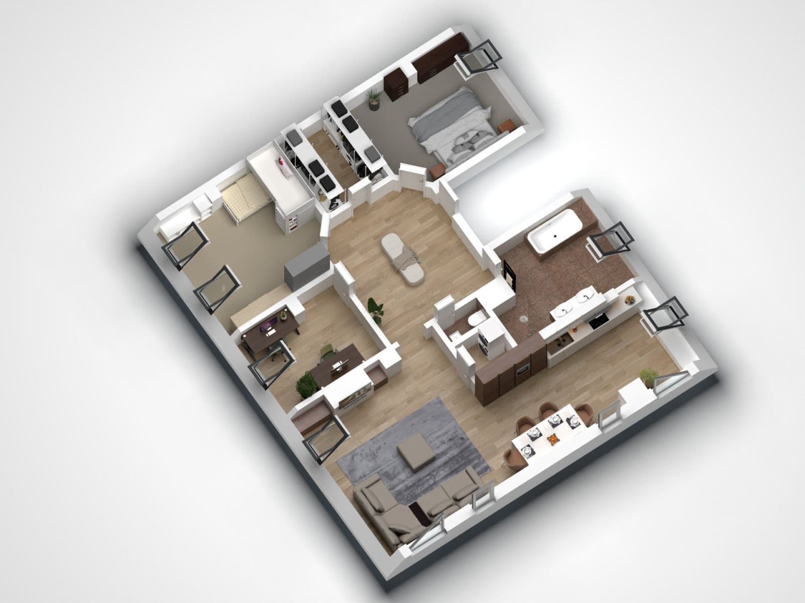 Prodej bytu 4+kk 123 m², Semilská, Praha, Praha Prodej bytu 4+kk 123 m², Semilská, Praha, Praha