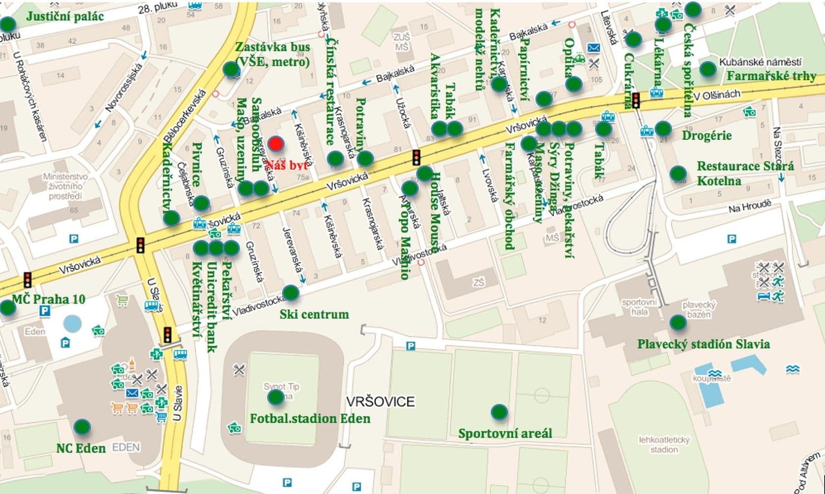 Pronájem bytu 1+kk 24 m², Jerevanská, Praha, Praha Pronájem bytu 1+kk 24 m², Jerevanská, Praha, Praha
