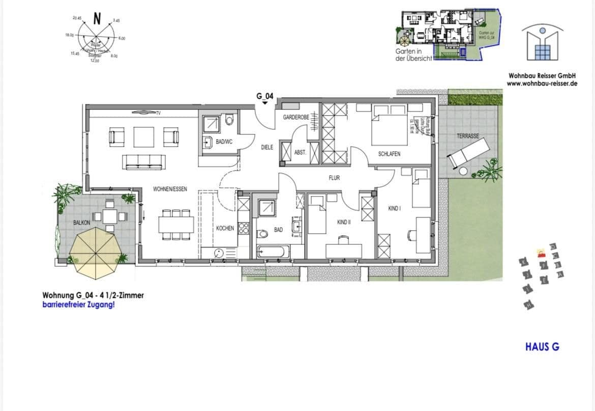 Pronájem bytu 4+1 127 m², Gernsbach, Bádensko-Württembersko Pronájem bytu 4+1 127 m², Gernsbach, Bádensko-Württembersko