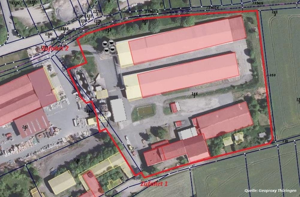 Prodej nebytového prostoru 28.000 m², Schleizer Straße 21 a, Neustadt an der Orla, Durynsko Prodej nebytového prostoru 28.000 m², Schleizer Straße 21 a, Neustadt an der Orla, Durynsko