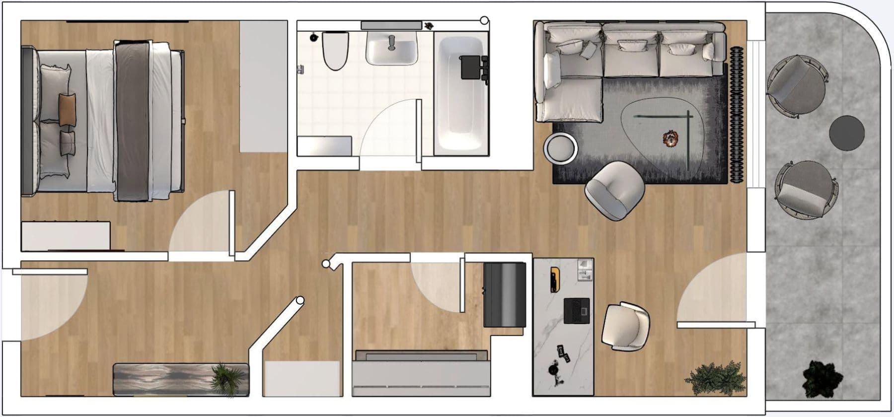 Prodej bytu 2+1 46 m², Geislingen an der Steige, Bádensko-Württembersko Prodej bytu 2+1 46 m², Geislingen an der Steige, Bádensko-Württembersko