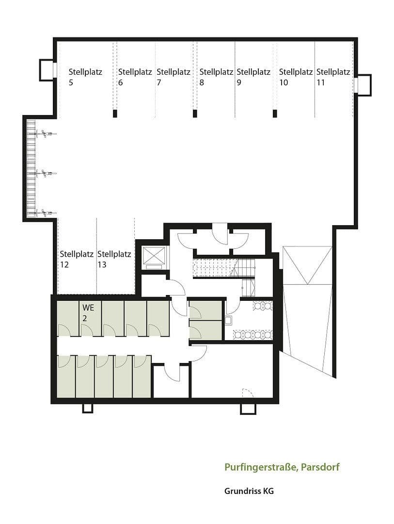Prodej bytu 2+1 59 m², Parsdorf, Bavorsko Prodej bytu 2+1 59 m², Parsdorf, Bavorsko