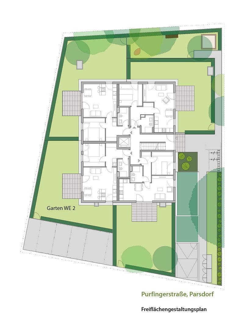 Prodej bytu 2+1 59 m², Parsdorf, Bavorsko Prodej bytu 2+1 59 m², Parsdorf, Bavorsko