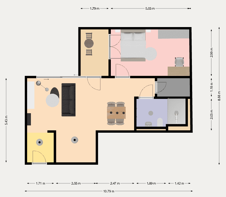 Pronájem bytu 2+1 61 m², Malmöer Str. 28, Berlin, Berlín Pronájem bytu 2+1 61 m², Malmöer Str. 28, Berlin, Berlín