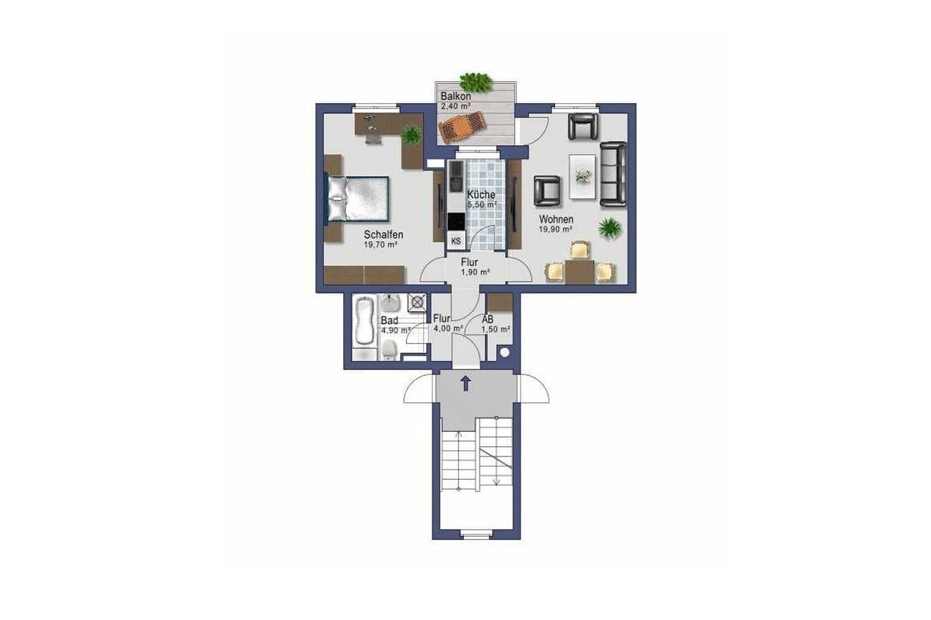 Pronájem bytu 2+1 60 m², Wildenhofeck 20, Reinbek, Šlesvicko-Holštýnsko Pronájem bytu 2+1 60 m², Wildenhofeck 20, Reinbek, Šlesvicko-Holštýnsko