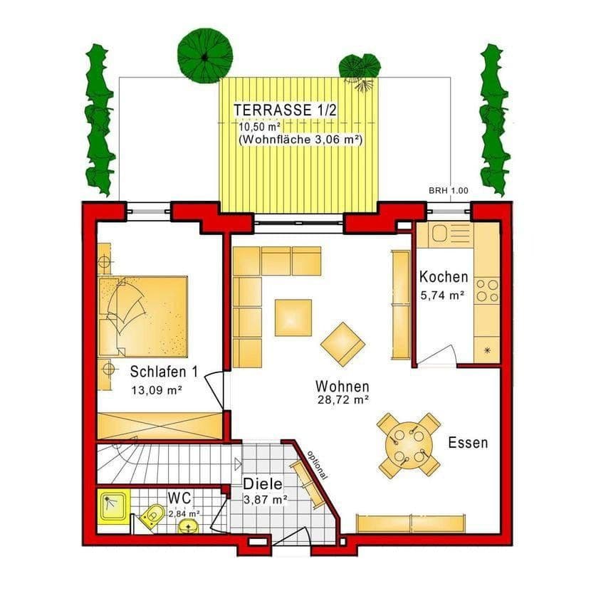 Pronájem bytu 4+kk 97 m², Hühnerheide 139, Dinslaken, Severní Porýní-Vestfálsko Pronájem bytu 4+kk 97 m², Hühnerheide 139, Dinslaken, Severní Porýní-Vestfálsko