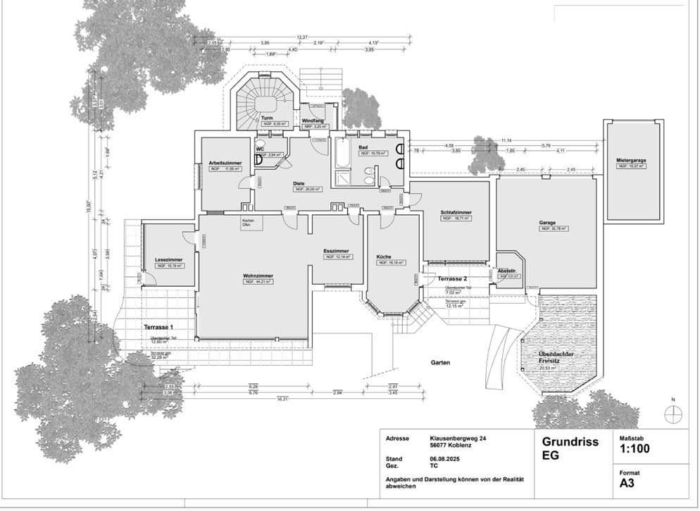Prodej domu 315 m², pozemek 1.700 m², Koblenz, Porýní-Falc Prodej domu 315 m², pozemek 1.700 m², Koblenz, Porýní-Falc