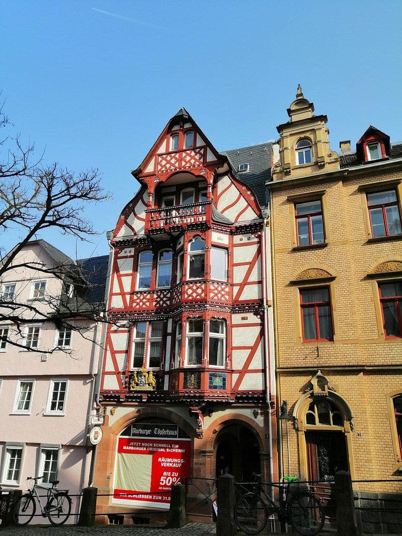 Pronájem bytu 1+1 31 m², Steinweg 8, Marburg, Hessen Pronájem bytu 1+1 31 m², Steinweg 8, Marburg, Hessen