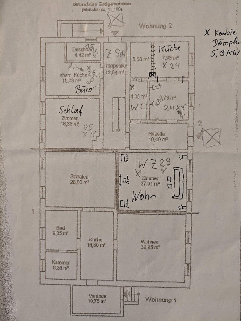 Prodej domu 215 m², pozemek 1.050 m², Zum Schmiedeweg 18, Nauen, Braniborsko Prodej domu 215 m², pozemek 1.050 m², Zum Schmiedeweg 18, Nauen, Braniborsko
