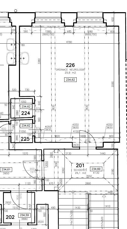 Pronájem nebytového prostoru 28 m², Sokolská, Praha, Praha Pronájem nebytového prostoru 28 m², Sokolská, Praha, Praha
