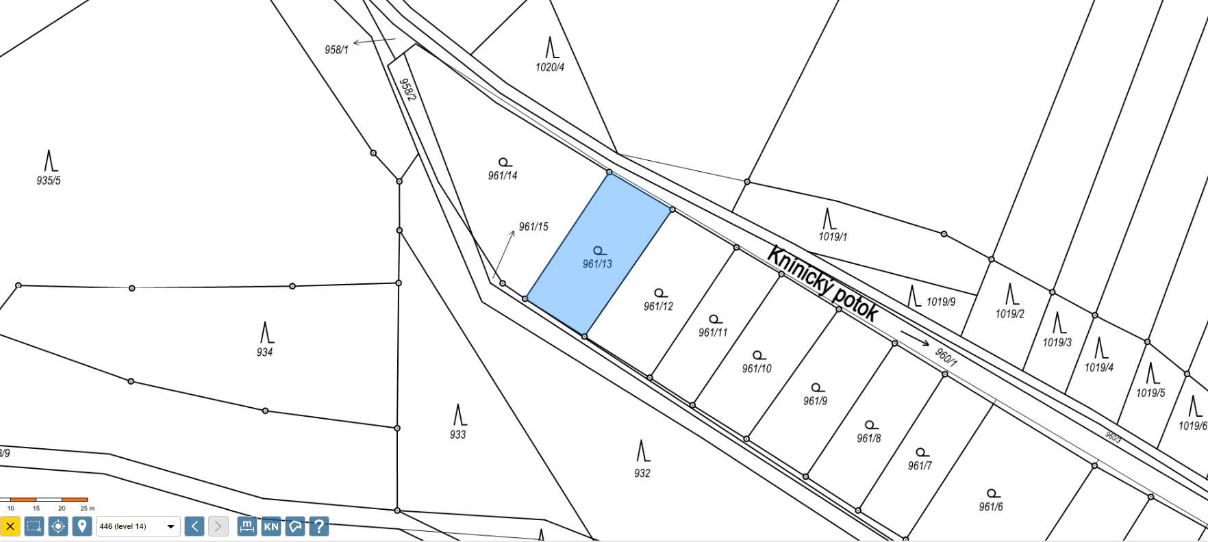 Prodej pozemku 417 m², Veverské Knínice, Jihomoravský kraj Prodej pozemku 417 m², Veverské Knínice, Jihomoravský kraj