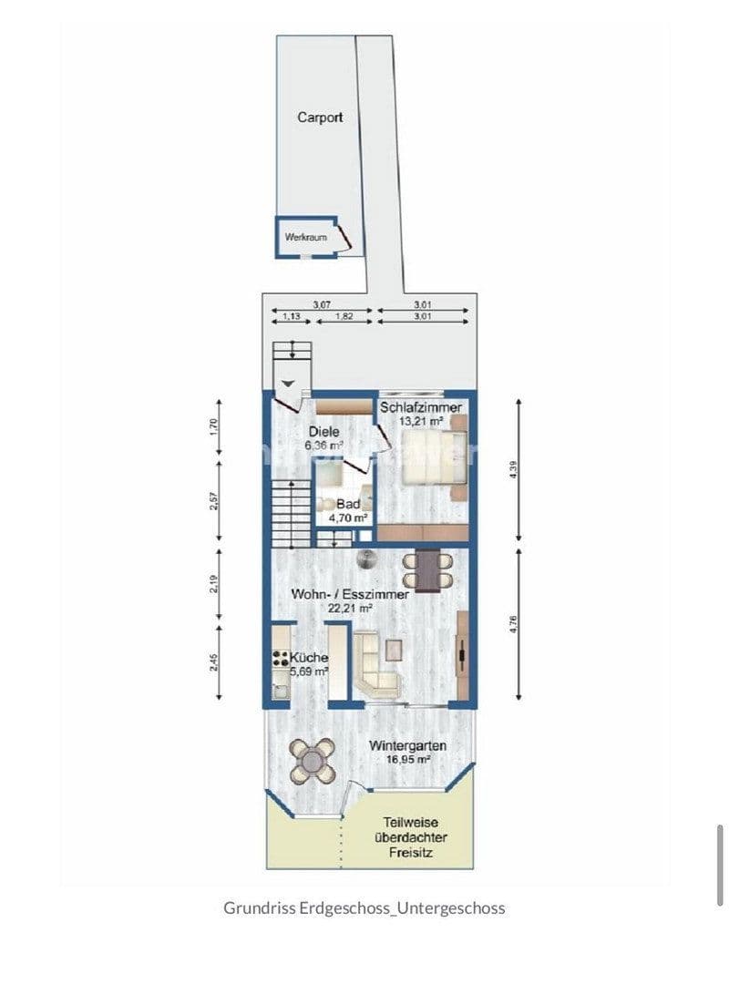 Prodej domu 90 m², pozemek 206 m², Kenn, Porýní-Falc Prodej domu 90 m², pozemek 206 m², Kenn, Porýní-Falc