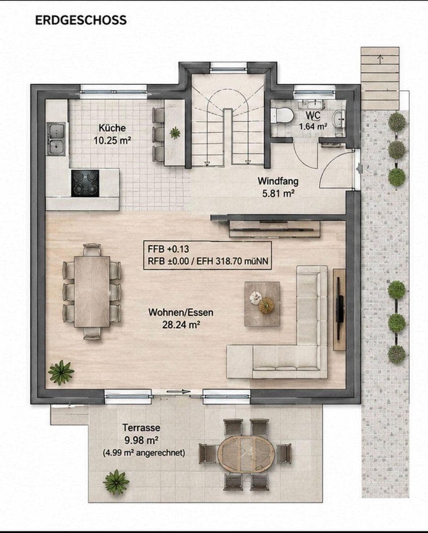 Prodej domu 156 m², pozemek 203 m², Ebersbach an der Fils, Bádensko-Württembersko Prodej domu 156 m², pozemek 203 m², Ebersbach an der Fils, Bádensko-Württembersko