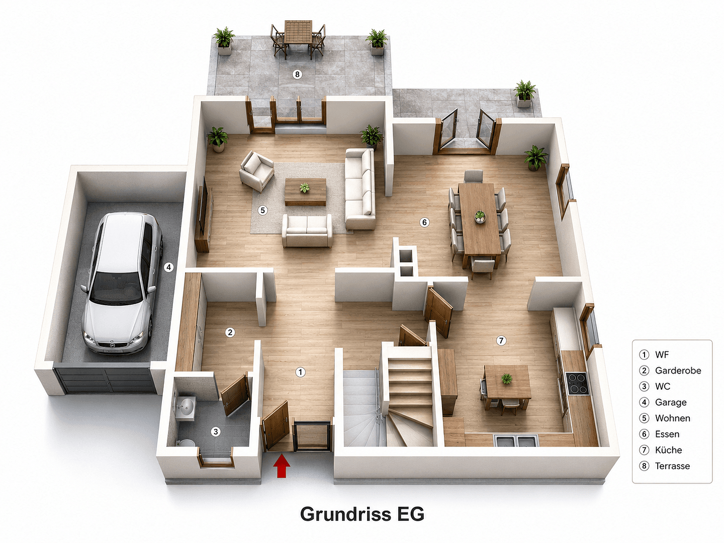 Pronájem domu 150 m², pozemek 325 m², Seubersdorf in der Oberpfalz, Bavorsko Pronájem domu 150 m², pozemek 325 m², Seubersdorf in der Oberpfalz, Bavorsko