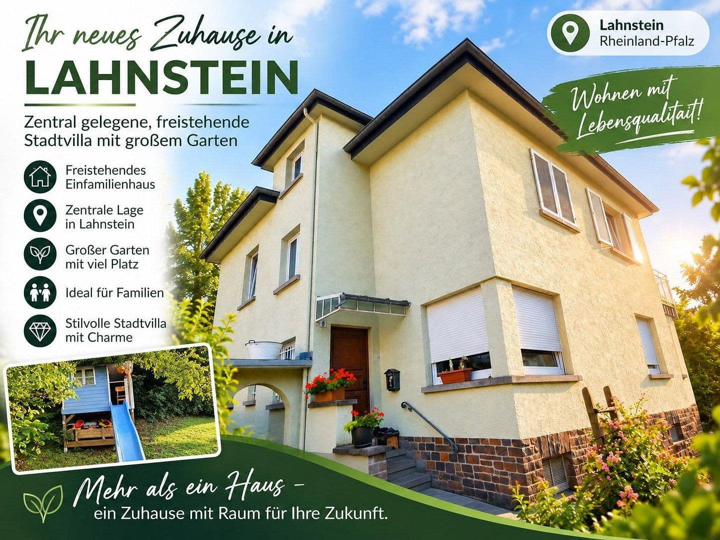 Prodej domu 150 m², pozemek 735 m², Lahnstein, Porýní-Falc Prodej domu 150 m², pozemek 735 m², Lahnstein, Porýní-Falc