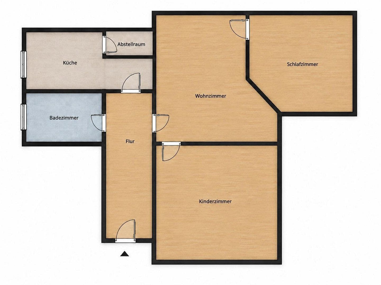Pronájem bytu 3+1 92 m², Fürstenwalde nad Sprévou, Braniborsko Pronájem bytu 3+1 92 m², Fürstenwalde nad Sprévou, Braniborsko