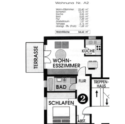 Prodej bytu 2+1 55 m², Passau, Bavorsko Prodej bytu 2+1 55 m², Passau, Bavorsko