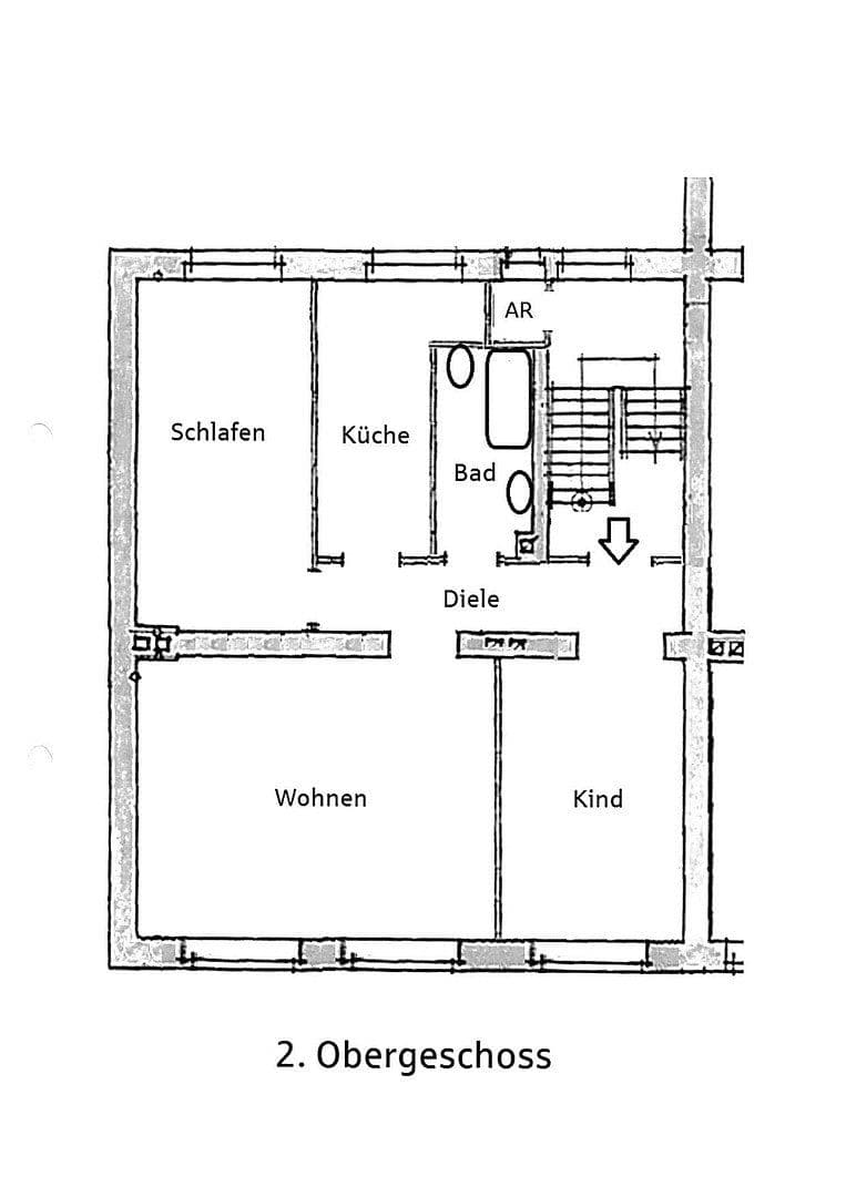 Pronájem bytu 3+1 92 m², Kirchlinder Str. 19, Dortmund, Severní Porýní-Vestfálsko Pronájem bytu 3+1 92 m², Kirchlinder Str. 19, Dortmund, Severní Porýní-Vestfálsko