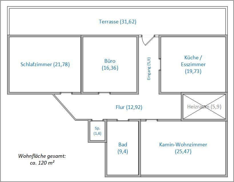 Pronájem bytu 3+1 120 m², Kirchardt, Bádensko-Württembersko Pronájem bytu 3+1 120 m², Kirchardt, Bádensko-Württembersko