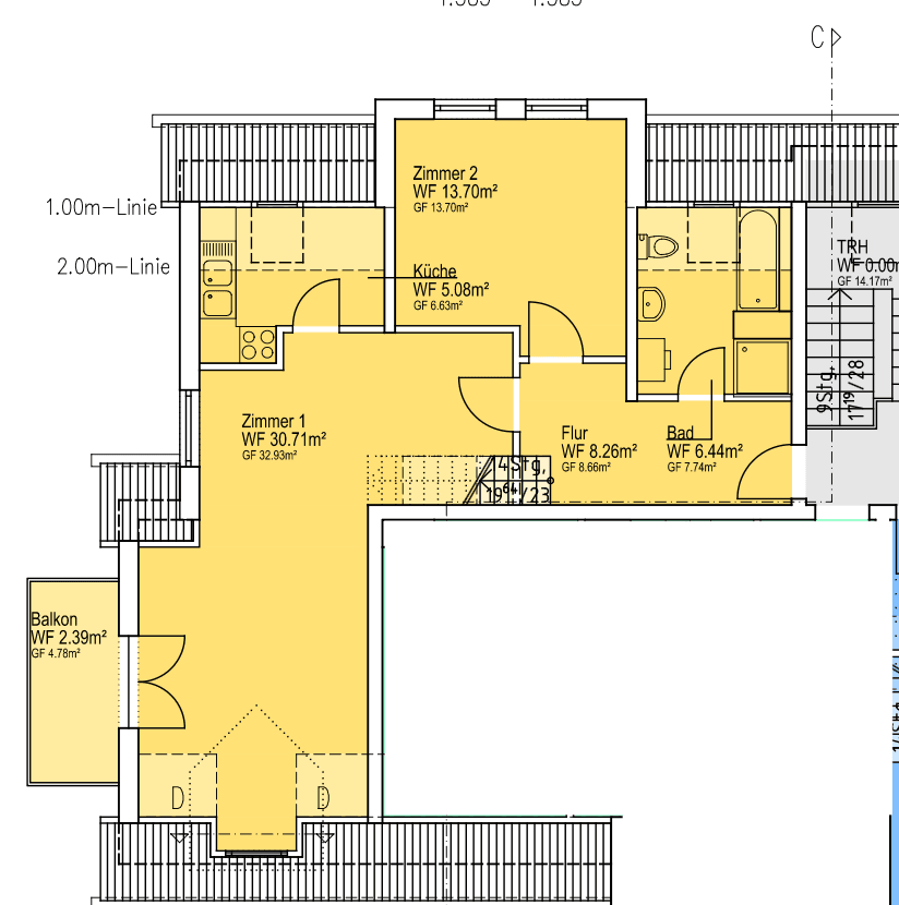 Pronájem bytu 3+1 98 m², Schwalbenweg, Bördeland, Sasko-Anhaltsko Pronájem bytu 3+1 98 m², Schwalbenweg, Bördeland, Sasko-Anhaltsko