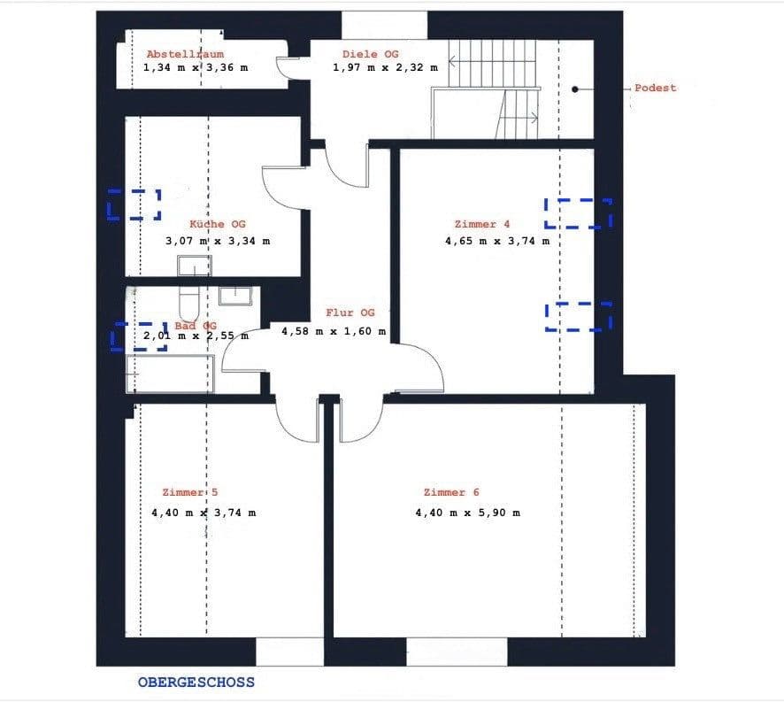 Prodej domu 155 m², pozemek 638 m², Wolfsburg, Dolní Sasko Prodej domu 155 m², pozemek 638 m², Wolfsburg, Dolní Sasko