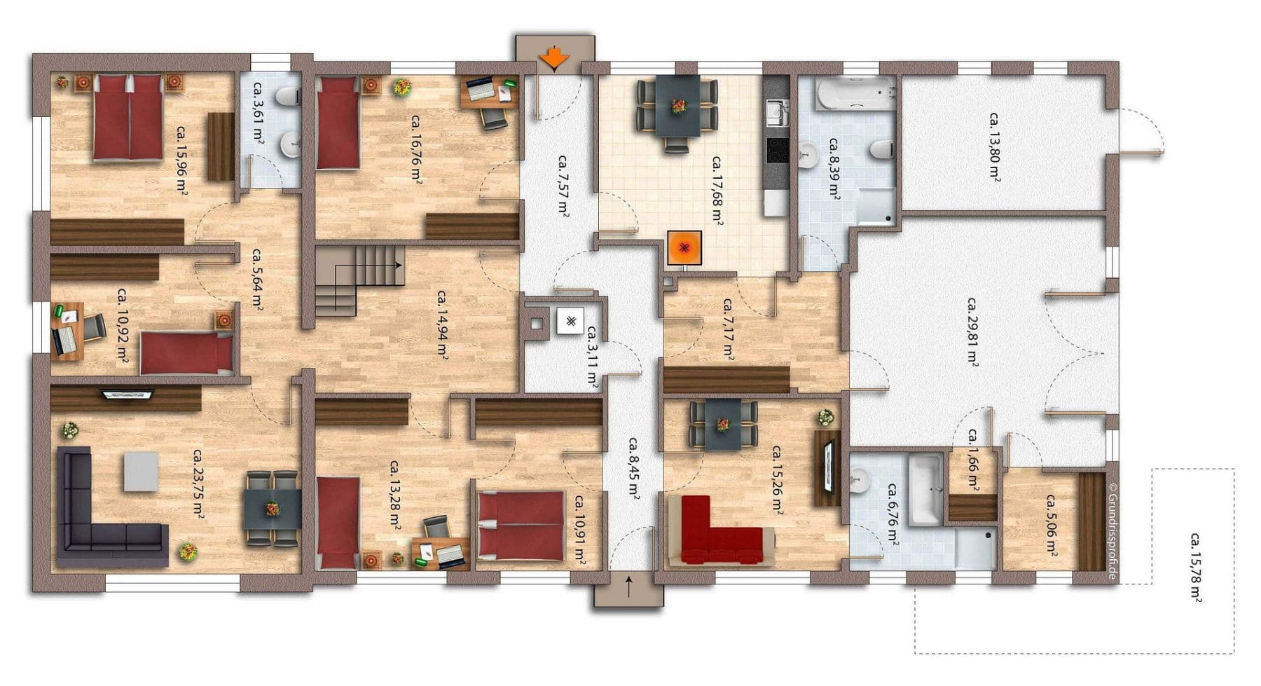 Prodej domu 300 m², pozemek 15.866 m², Ladbergen, Severní Porýní-Vestfálsko Prodej domu 300 m², pozemek 15.866 m², Ladbergen, Severní Porýní-Vestfálsko