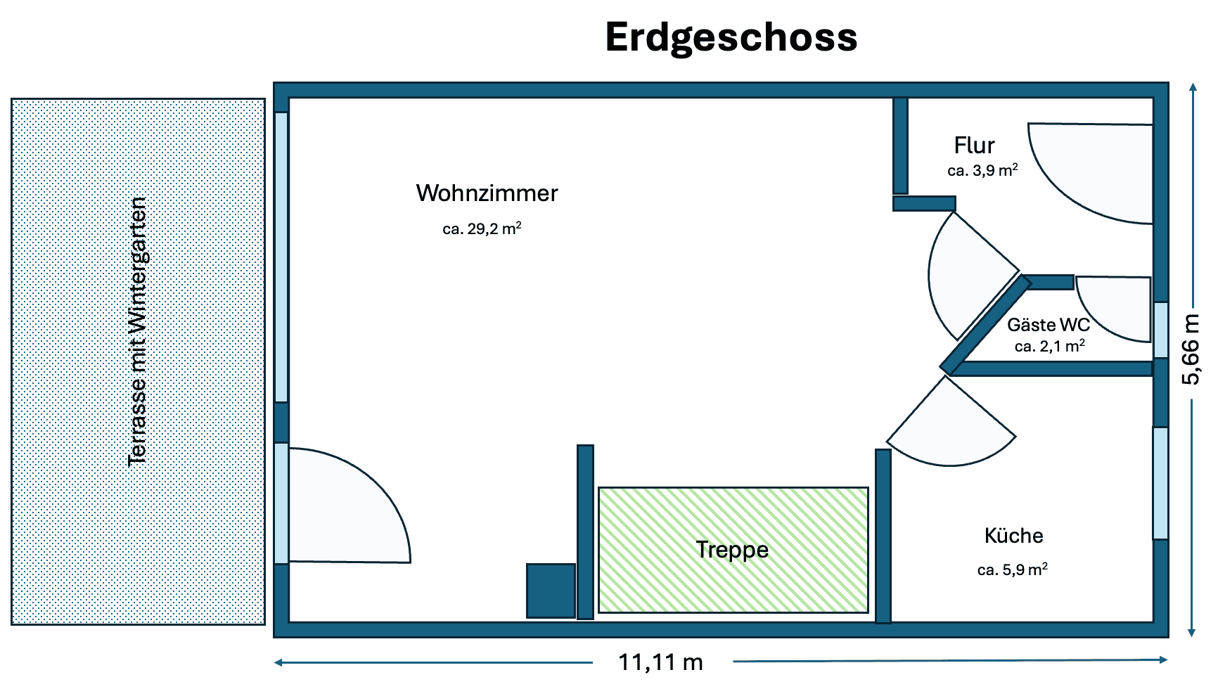 Prodej domu 128 m², pozemek 132 m², Landshut, Bavorsko Prodej domu 128 m², pozemek 132 m², Landshut, Bavorsko