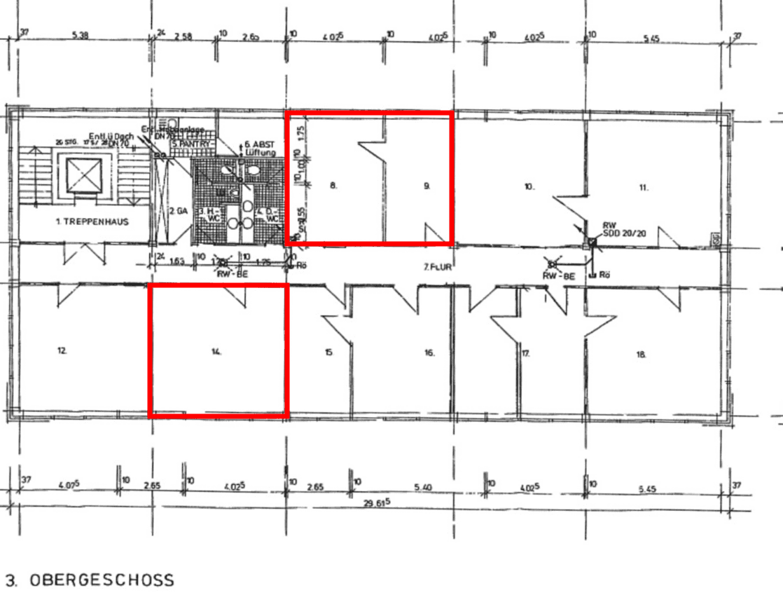Pronájem kanceláře 37 m², Rövertannen 13, Güstrow, Mecklenburg-Vorpommern Pronájem kanceláře 37 m², Rövertannen 13, Güstrow, Mecklenburg-Vorpommern