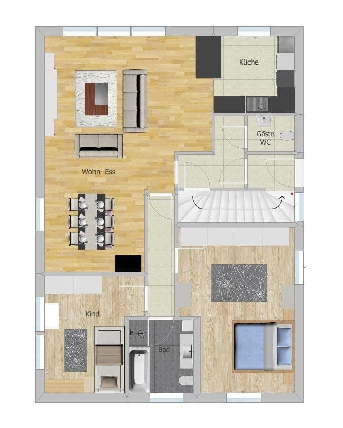 Prodej domu 174 m², pozemek 544 m², Troisdorf, Severní Porýní-Vestfálsko Prodej domu 174 m², pozemek 544 m², Troisdorf, Severní Porýní-Vestfálsko