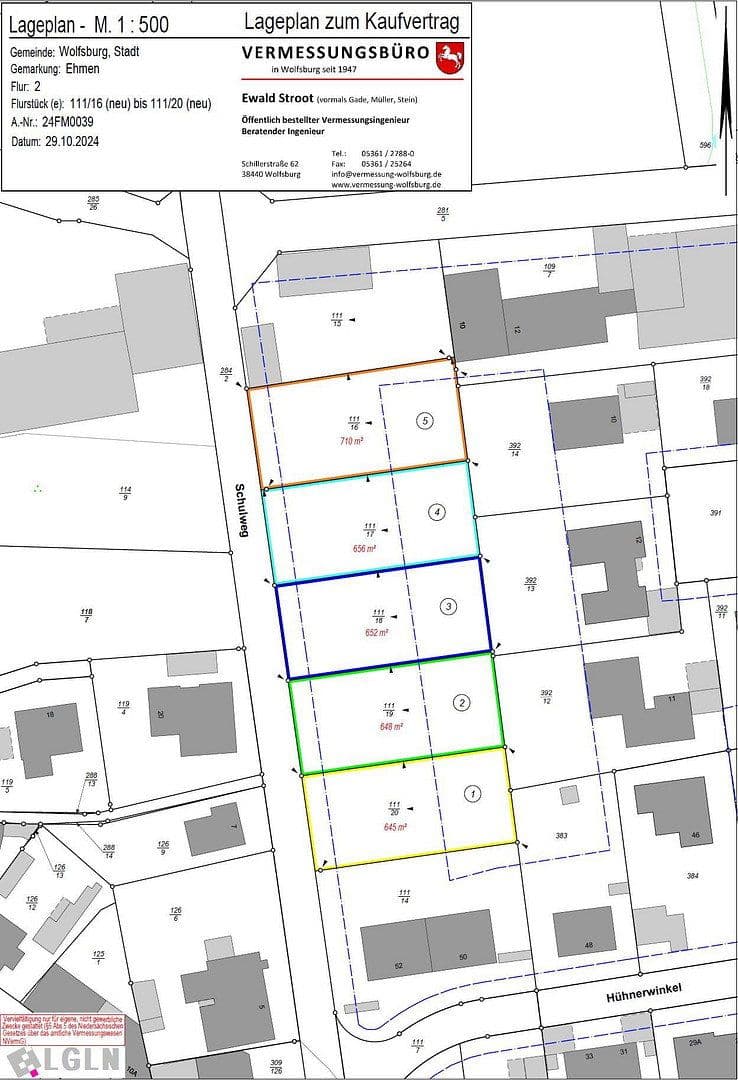 Prodej pozemku 650 m², Am Schulweg, Ehmen, Dolní Sasko Prodej pozemku 650 m², Am Schulweg, Ehmen, Dolní Sasko