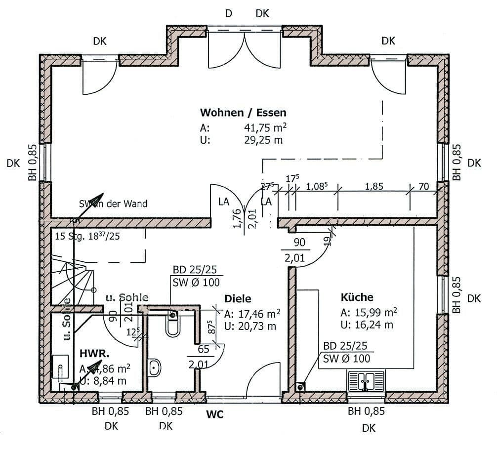 Prodej domu 143 m², pozemek 1.006 m², Michendorf, Braniborsko Prodej domu 143 m², pozemek 1.006 m², Michendorf, Braniborsko