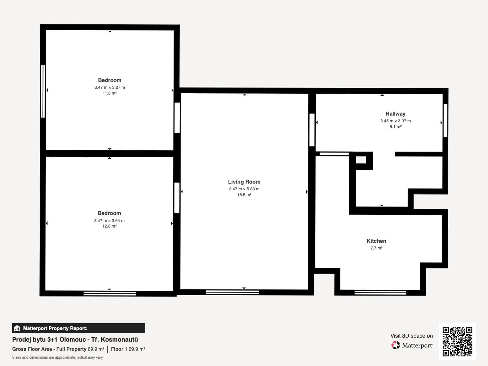 Prodej bytu 3+1 62 m², tř. Kosmonautů, Olomouc, Olomoucký kraj Prodej bytu 3+1 62 m², tř. Kosmonautů, Olomouc, Olomoucký kraj