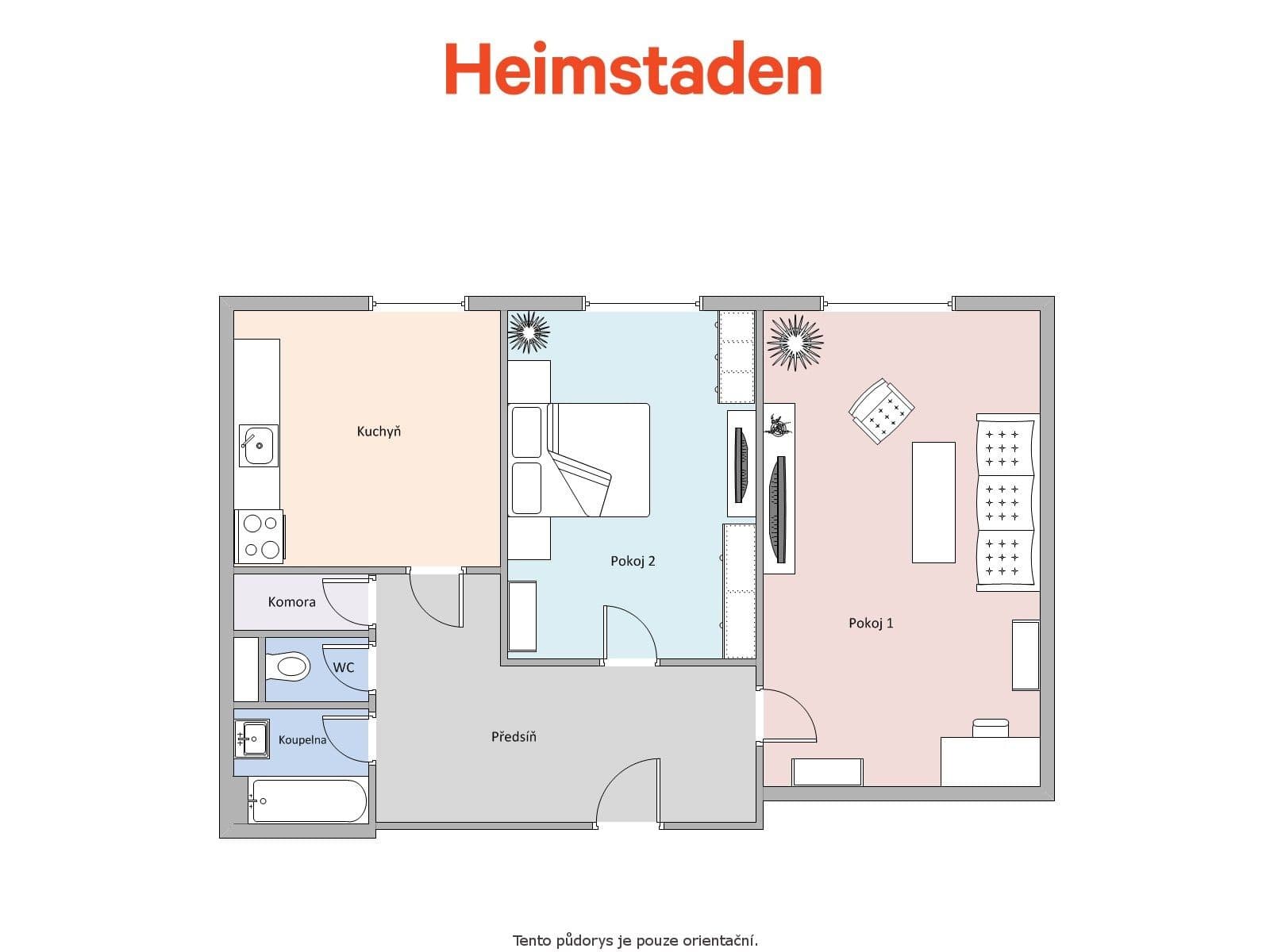 Pronájem bytu 2+1 54 m², Hlavní třída, Havířov, Moravskoslezský kraj Pronájem bytu 2+1 54 m², Hlavní třída, Havířov, Moravskoslezský kraj