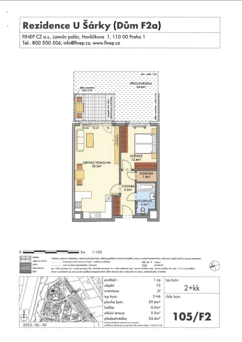 Prodej bytu 2+kk 60 m², Huppnerova, Praha, Praha Prodej bytu 2+kk 60 m², Huppnerova, Praha, Praha