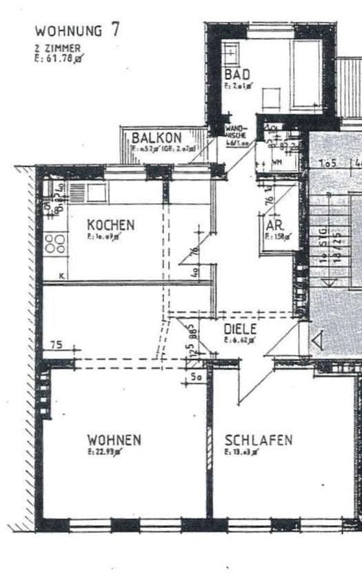 Pronájem bytu 2+1 61 m², Adolfstraße 30, Bremerhaven, Bremen Pronájem bytu 2+1 61 m², Adolfstraße 30, Bremerhaven, Bremen