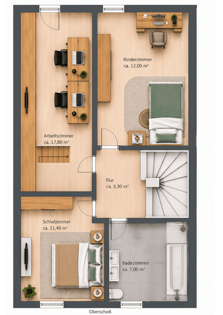 Prodej domu 125 m², pozemek 297 m², München, Bavorsko Prodej domu 125 m², pozemek 297 m², München, Bavorsko