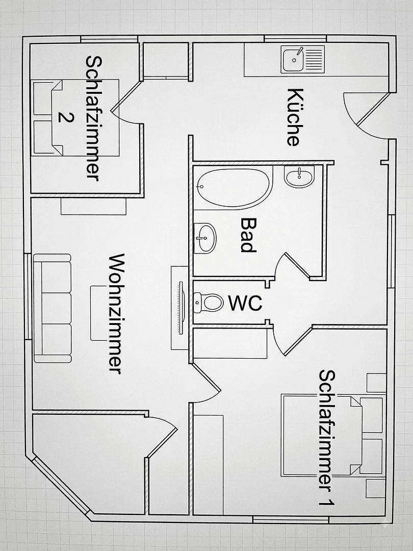 Pronájem bytu 3+1 70 m², Steinstraße 88, Krefeld, Severní Porýní-Vestfálsko Pronájem bytu 3+1 70 m², Steinstraße 88, Krefeld, Severní Porýní-Vestfálsko