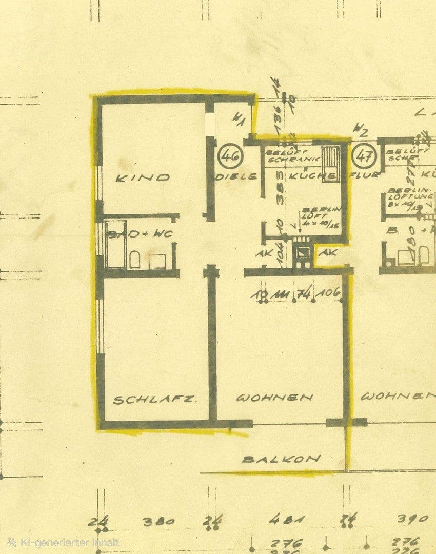 Prodej bytu 3+kk 92 m², Kerckhoffstr 200, Essen, Severní Porýní-Vestfálsko Prodej bytu 3+kk 92 m², Kerckhoffstr 200, Essen, Severní Porýní-Vestfálsko