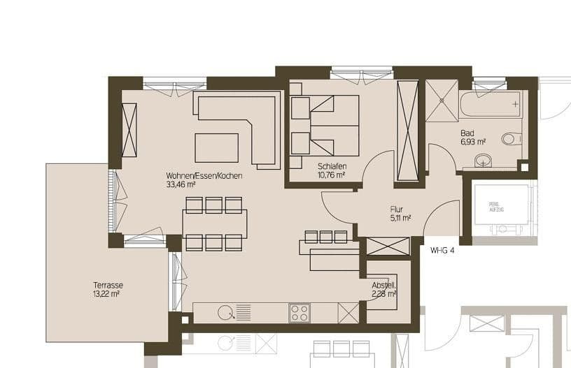 Prodej bytu 2+kk 66 m², Karlsruhe, Bádensko-Württembersko Prodej bytu 2+kk 66 m², Karlsruhe, Bádensko-Württembersko